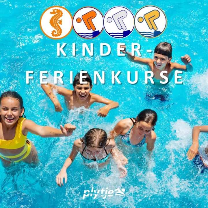 Von der Wassergewöhnung, über Seepferdchen bis hin zum Goldabzeichen bieten wir auch in den Ferienzeit passende Crash-Kurse an.