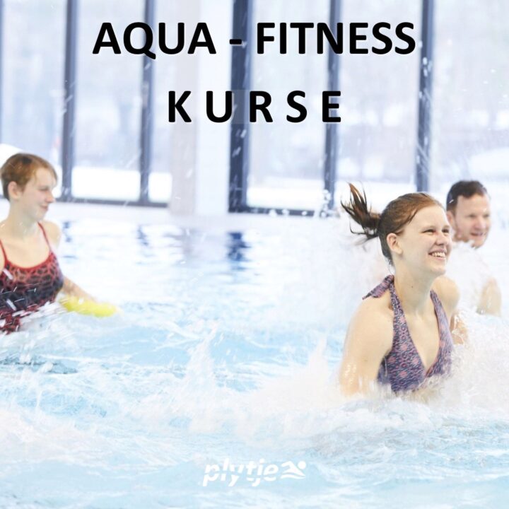 Aqua-Fitness ist ein Fitnesstraining im Wasser mit und ohne Hilfsmittel, welches Kraft, Ausdauer, Beweglichkeit und Koordinationsfähigkeit schult. Der venöse Rückfluss wird durch den Druck des Wassers auf die Gefäße verbessert. Die erlebte Schwerelosigkeit im Wasser bedeutet Entspannung für den ganzen Körper, und durch die Massagewirkung des Wasserdrucks wird die Muskulatur massiert und gelockert. Die Aqua-Fitness-Kurse werden für jedermann angeboten!