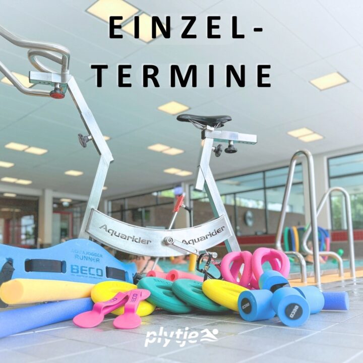 Alle Aqua Fitness Kurse sind auch als Einzeltermine buchbar.